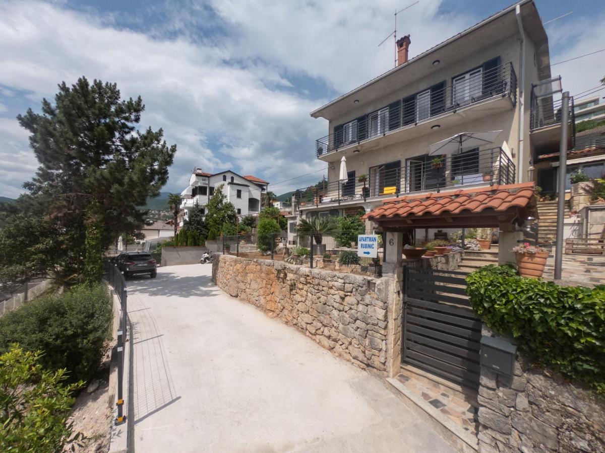 Apartman Rubinic Ičići Eksteriør bilde
